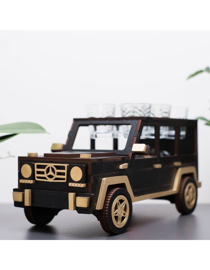 Мерс Кубік - золотий тюнінг