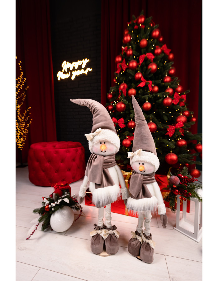 Сніговик шоколадний з бантом