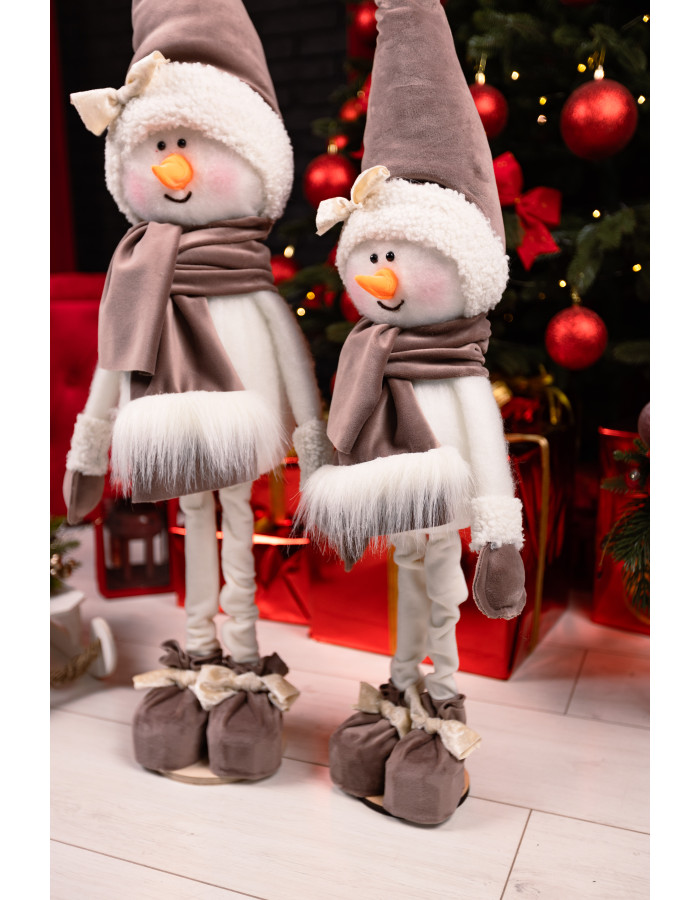 Сніговик шоколадний з бантом