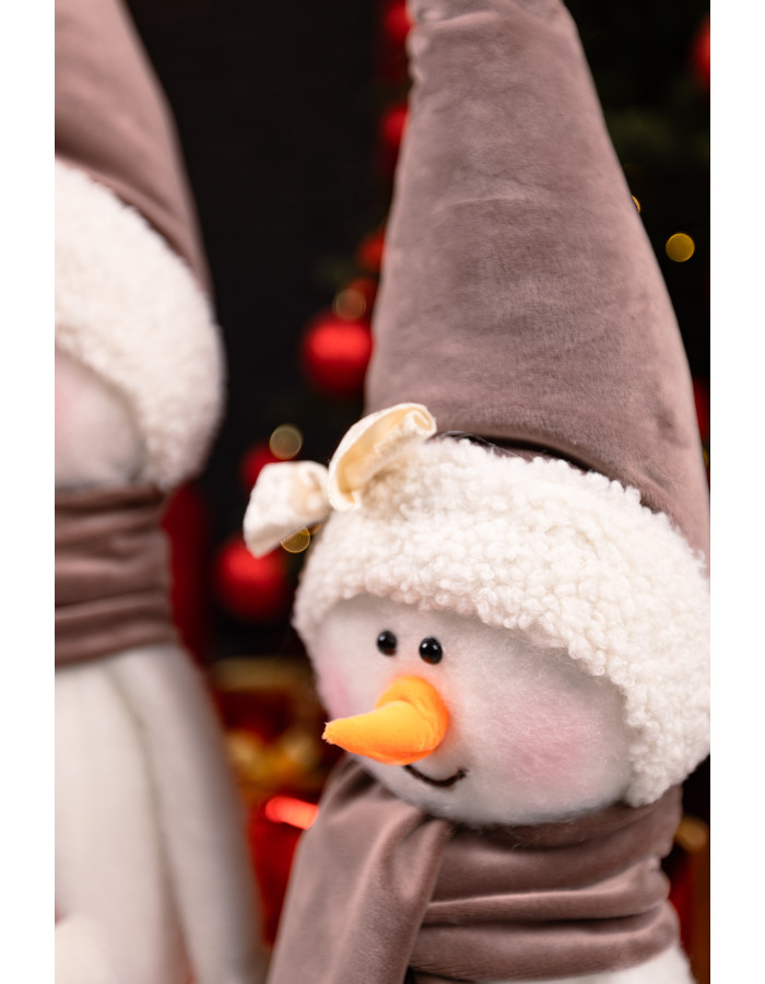 Сніговик шоколадний з бантом