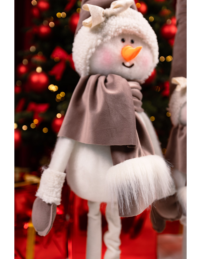 Сніговик шоколадний з бантом